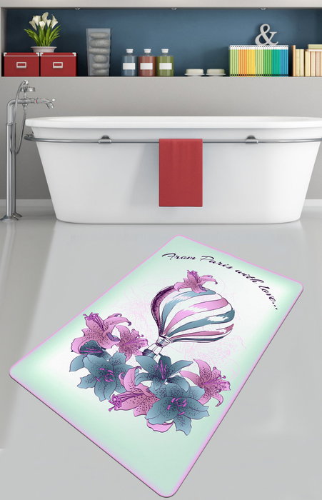 Mijölnir Alfombrilla de Baño Purple Balloon 80 x 100 cm Mijölnir Alfombrilla de Baño Purple Balloon 80 x 100 cm